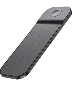 Cargador Inalámbrico 3 en 1 Hoco Cq6 15w Negro
