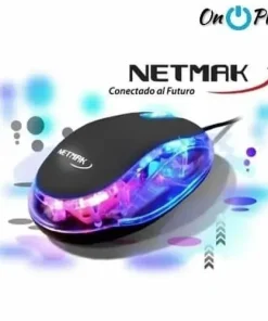 MOUSE LUMINOSO NETMAK NM-M01S 1200 DPI –