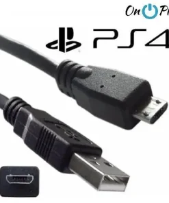 CABLE JOYSTICK PS4 DE CARGA DUALSHOCK MICRO USB 1.8 METRO