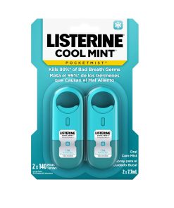 Spray Bucal Listerine Cool Mint 2Pcs