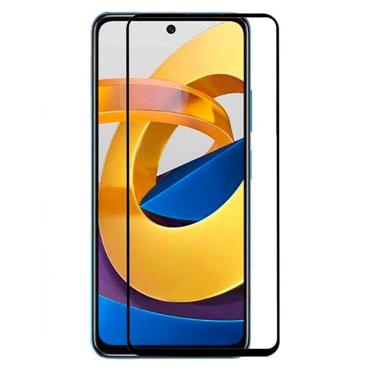 Xiaomi Poco M4 Pro Vidrio Templado Full Pegamento - Imagen 2