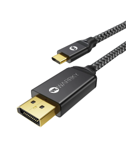 Alternative view of Cable USB-C a DisplayPort 8K 60Hz Compatible con Thunderbolt 5/4/3, MacBook Pro