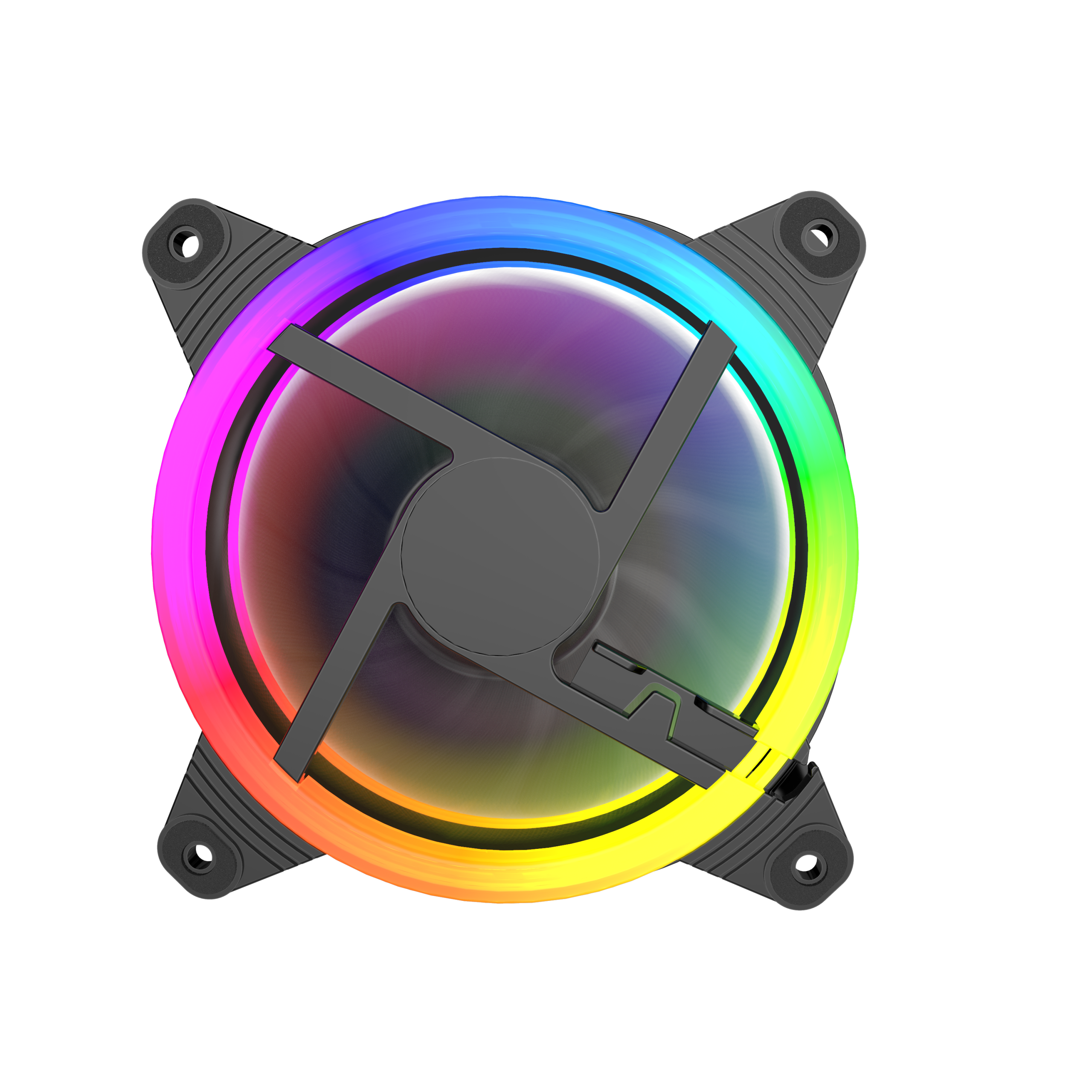 Ventilador Rgb 120mm Pf2 Hype Legend Conector 6 Pines - Imagen 4
