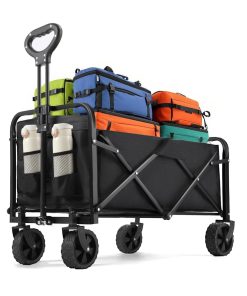 Alternative view of Carrito Plegable Portátil 100L 220lbs – Resistente, Compacto y Fácil de Transportar