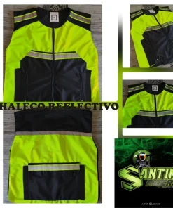 Chaleco Reflectivo Moto Fluo Jotaele Lucero