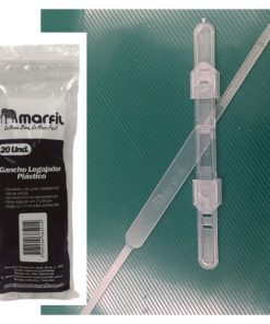 Gancho Legajador Plástico Tritón Bolsa Por 20 Unidades.