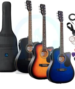 Alternative view of Guitarra Electroacústica Con Estuche