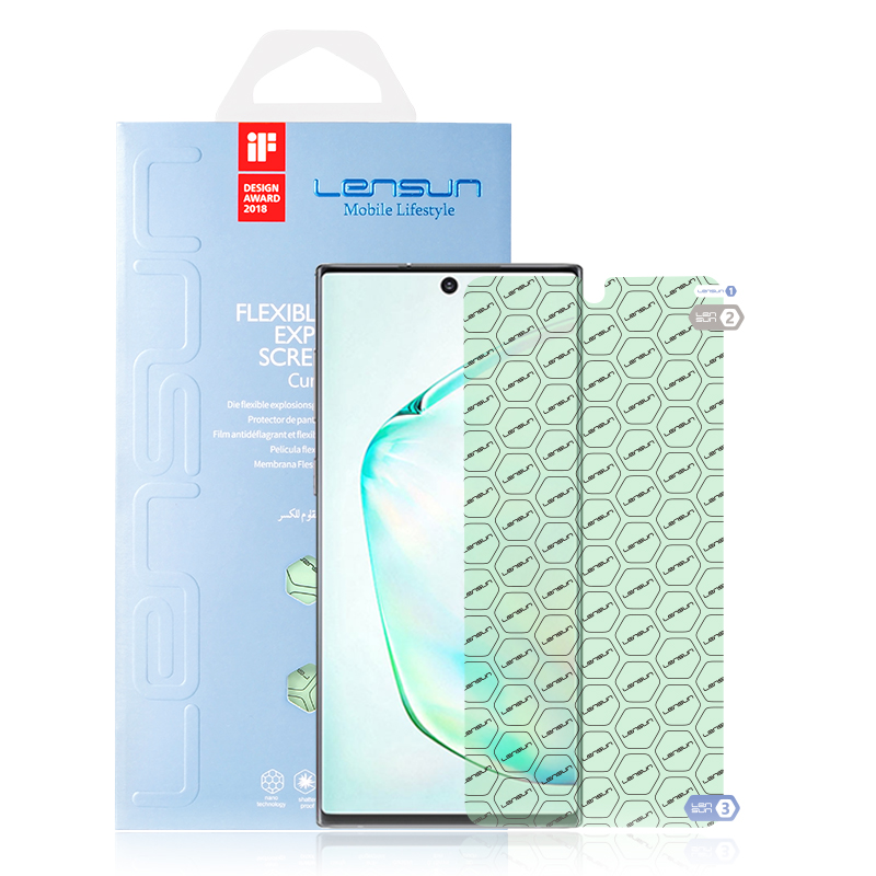 Samsung Galaxy Note 10 Lamina Nanotech Lensun Full Cover - Imagen 2