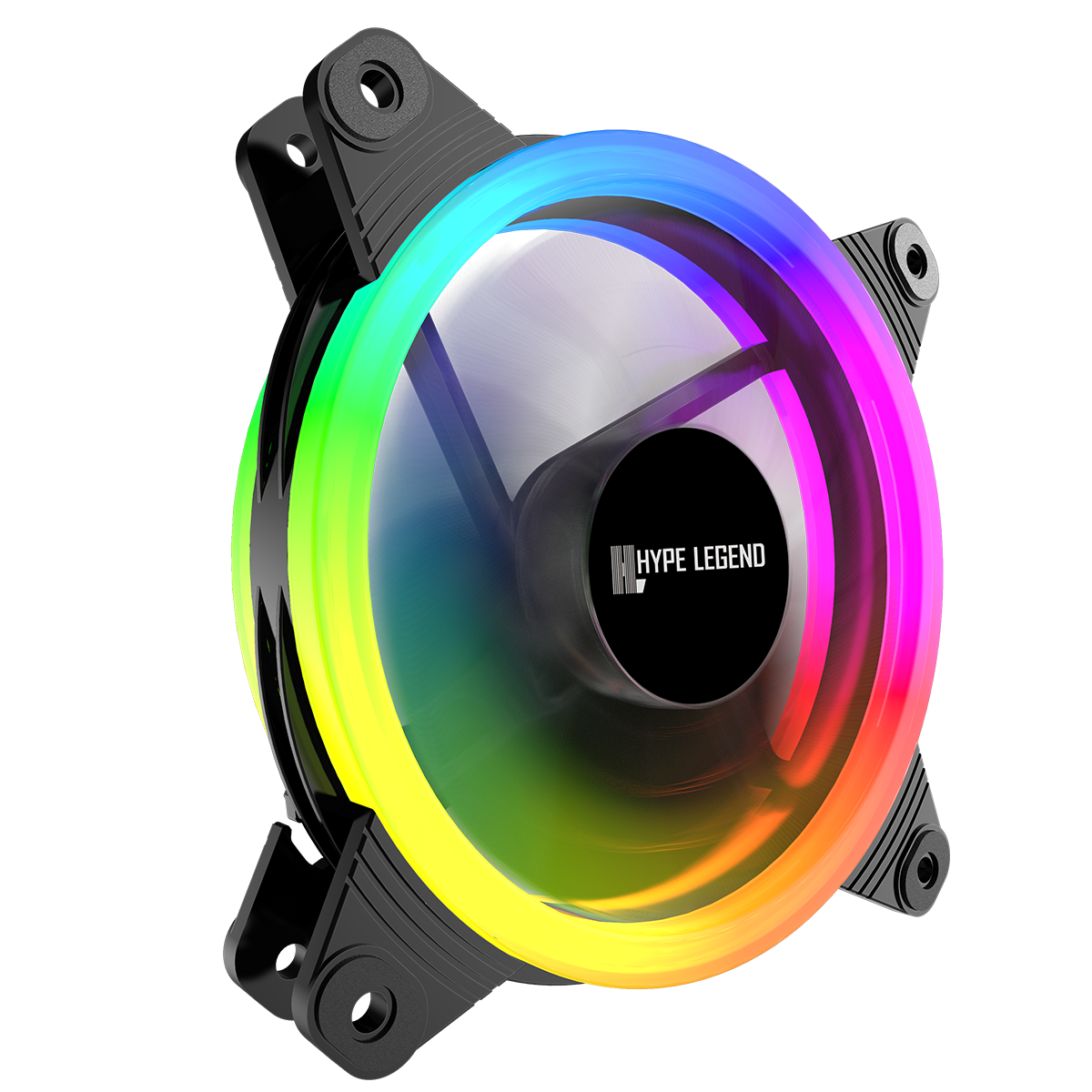 Ventilador Rgb 120mm Pf2 Hype Legend Conector 6 Pines - Imagen 2