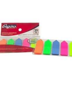 Alternative view of separadores adhesivos – gipao en paquete de varios colores