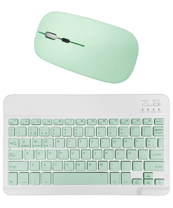 Alternative view of Kit Teclado + Mouse Mini Inalámbrico Bluetooth Español Verde