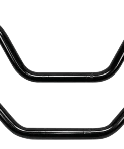 Alternative view of 1" Handlebars Street Track 6" BLK dimple For Harley-Davidson